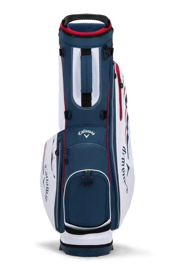 Callaway 2023 Chev Golf Stand Bag-White Black Fire