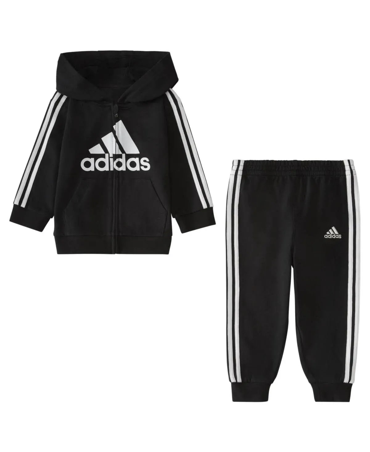 Adidas Boys Hooded French Terry Jacket and