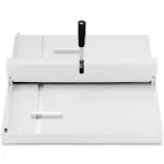 VEVOR Manual Creaser 18Inch 460mm Creasing Machine High Gloss Covers Heavy Duty Creaser with 2 Magnetic Block for A4 Paper Card