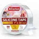 XFasten Self Fusing Silicone Tape White 1&#034; X 36-Foot