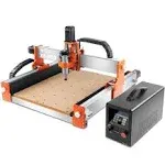 FoxAlien CNC Router Machine XE-PRO with Ball Screws, 400W Spindle 3-Axis Engraving Milling Machine for Wood Aluminum Cutting Upgradable to Linear Rails