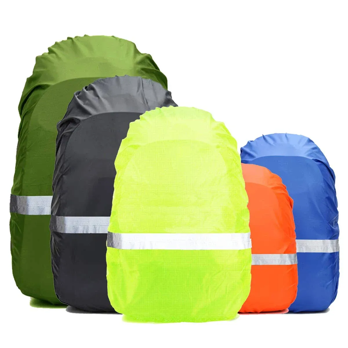 Frelaxy Hi-Visibility Backpack Rain Cover with Reflective Strip 100% Waterproof ...