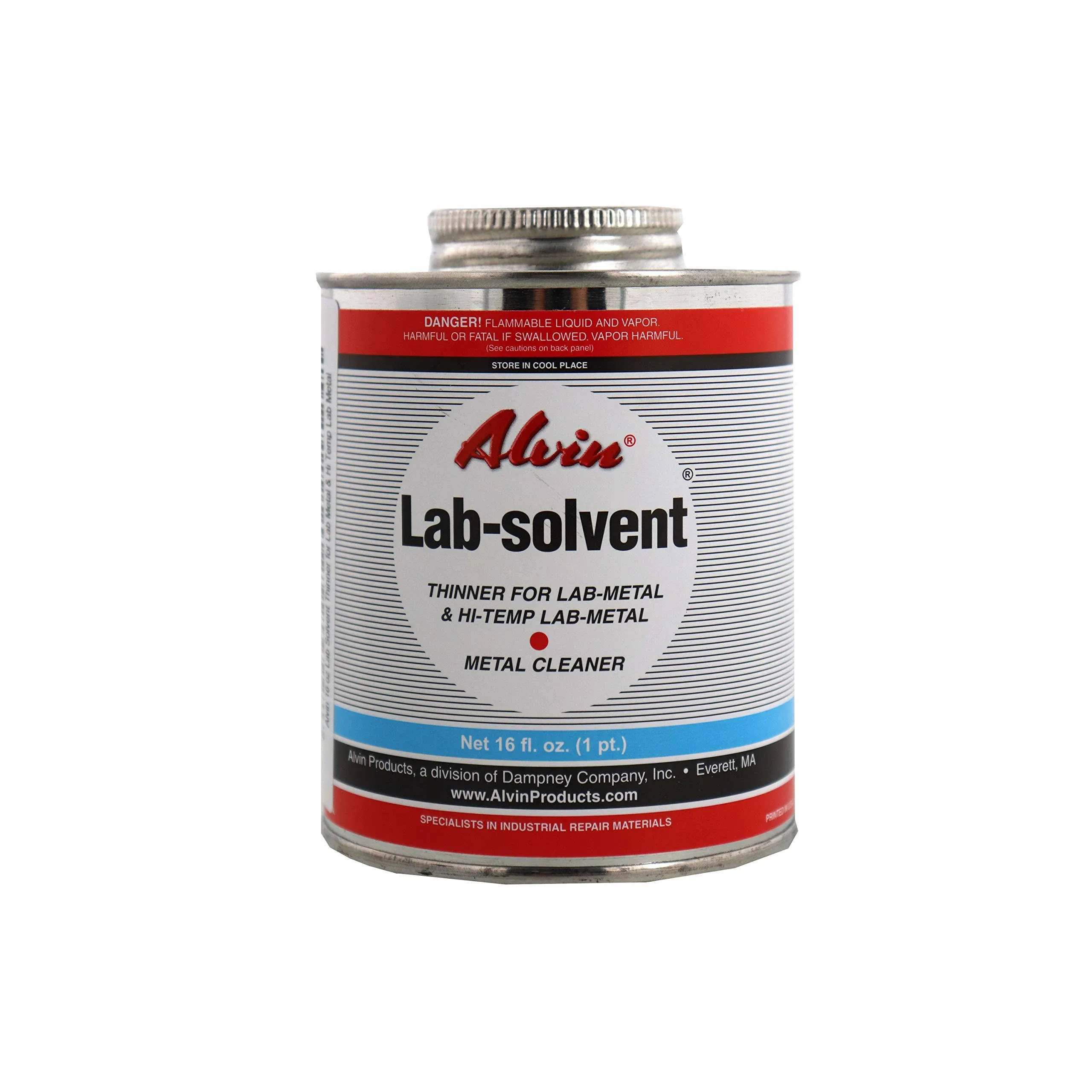 Alvin 16 Oz Lab Solvent Thinner for Lab Metal &amp; Hi Temp Lab Metal &amp; Metal Cleane