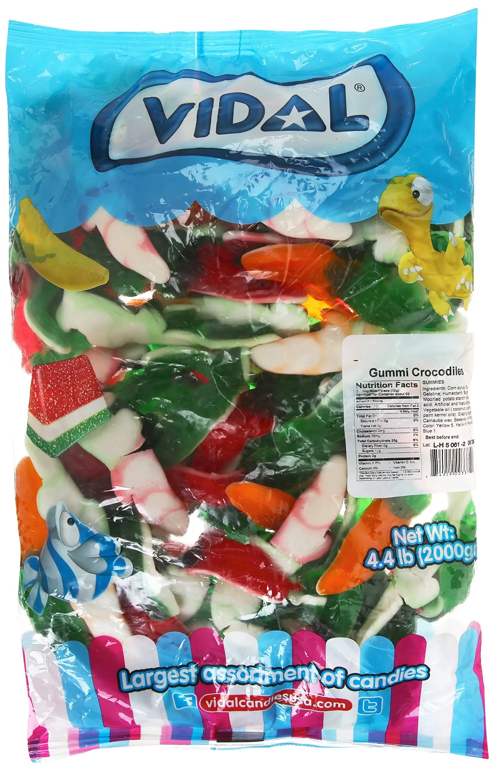 Vidal Gummi Crocodile 4.4lb