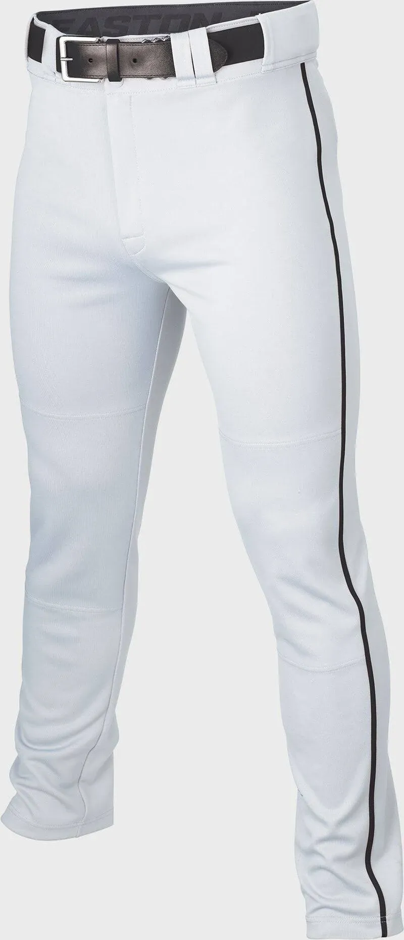 Easton Rival+ Piped Baseball Pant Adult 2XL / White/Black