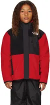 Kids' Forrest Fleece Mashup Jacket In 15q Fiery Red