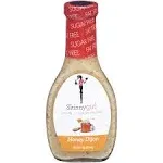 Skinnygirl Fat Free Salad Dressing, Sugar Free Honey Dijon, 8 Ounce (Pack of 12)