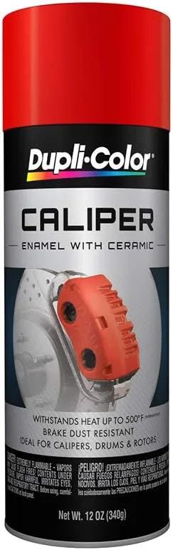 Dupli-Color BCP105 Brake Caliper Spray Paint - Matte Black - 12 oz. Aerosol Can