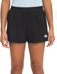 Med North face reg 5 “ wander short black woman’s zip pocket new never worn tags