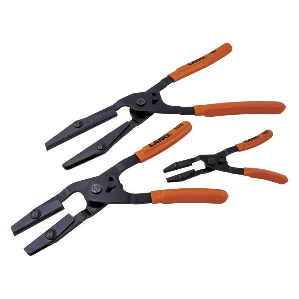 Kastar 1500 3 Piece Self Locking Angled Pinch Off Pliers