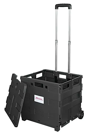 Office Depot Mobile Folding Cart with Lid