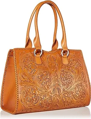 Carlotta Large Tote in Chestnut