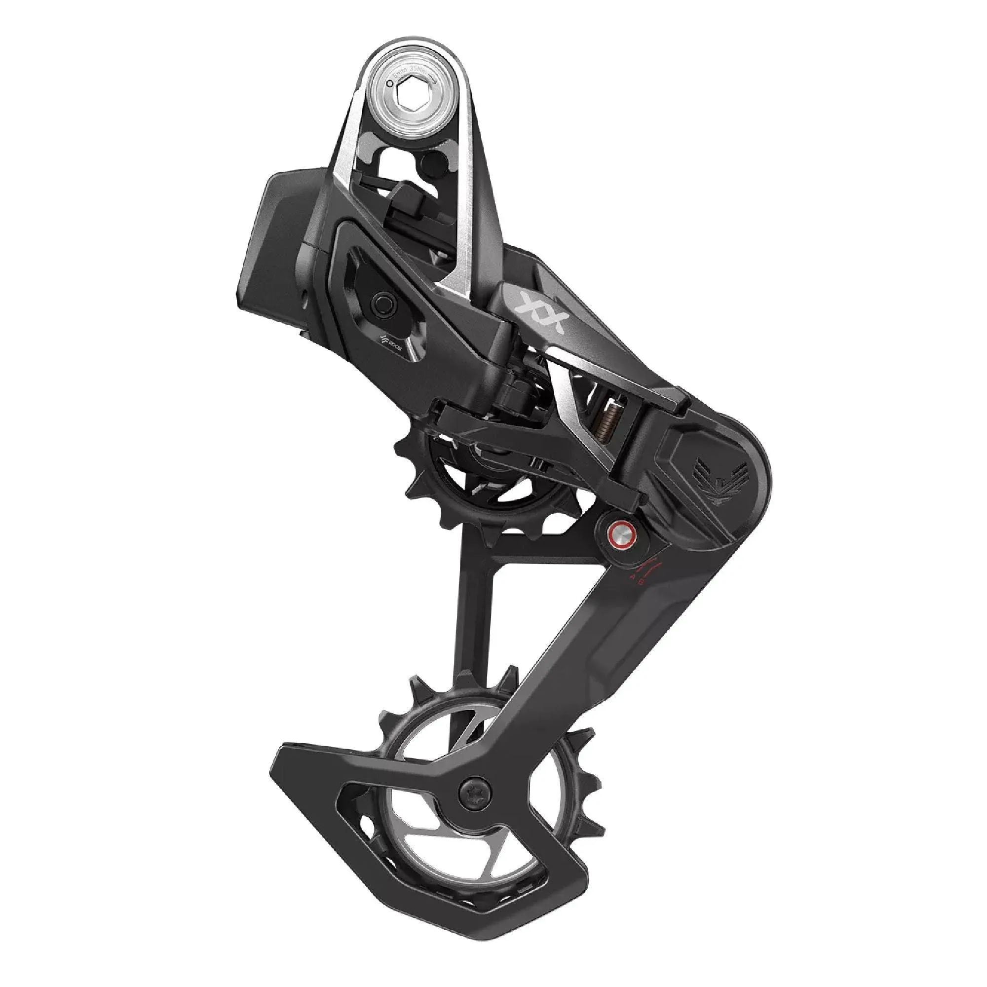 SRAM XX SL Eagle T-Type AXS Rear Derailleur - 12-Speed, 52t Max, (Battery Not Included), UDH Hangerless, Carbon Cage,