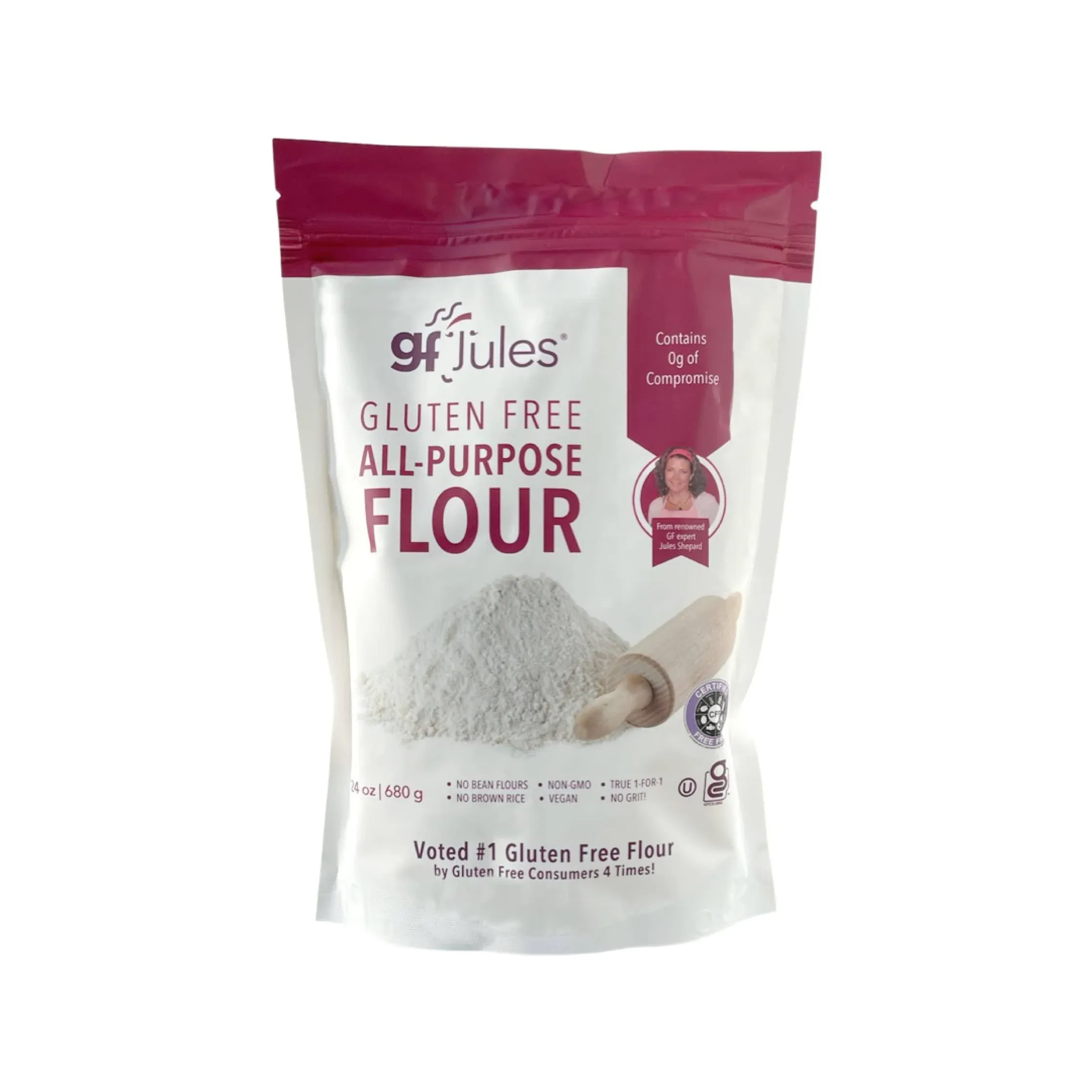 gfJules All Purpose Gluten Free Flour Voted