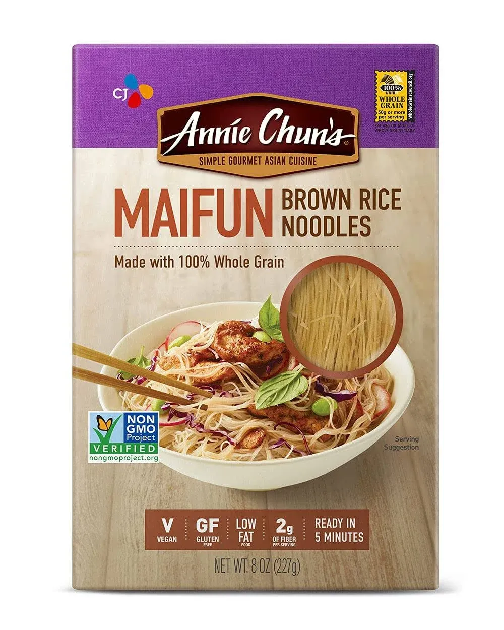 (6 Pack) Annie Chun's Rice Noodles, 8 oz