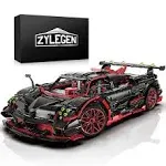 Lanxri ZYLEGEN Race Car Toy Model Building Kit, Collectible Model Building Set and Race Engineering Toy, Sports Car Construction Kit for Boys Girls...