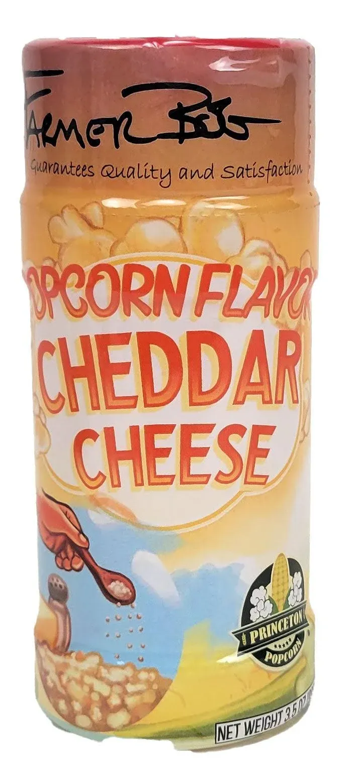 Cheddar Cheese Popcorn Flavor Powder Jar 3.5 oz