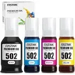 FASTINK Refill Ink Bottles for Epson 502