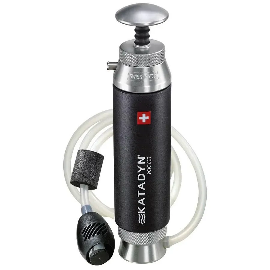 Katadyn Pocket Water Filter, Black, 10 (2010000)