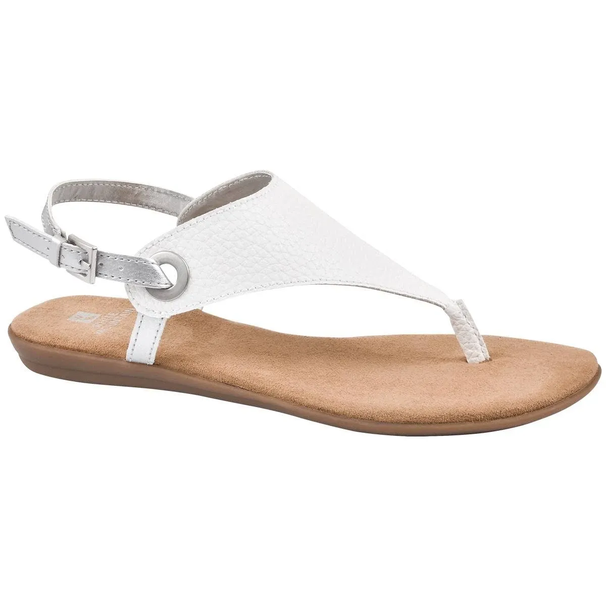 White Mountain London Women&#039;s Flat Sandals Taupe Size 8.5