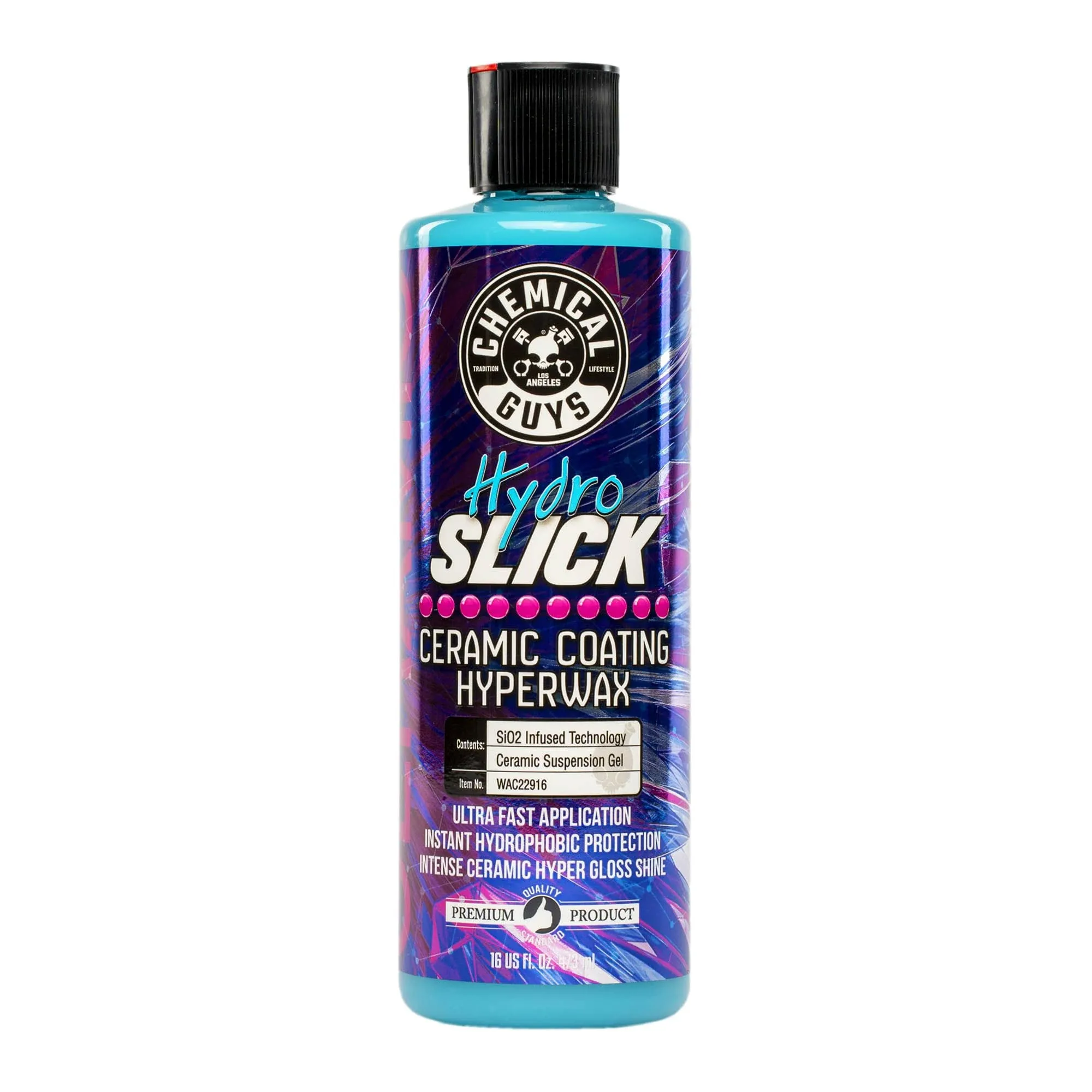 Chemical Guys Hydro Slick Ceramic Coating HyperWax, 16oz