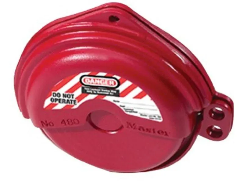 Master Lock 480 Rotating Gate Valve Lockout, 1in-3in (25mm-76mm) Diameter Handles