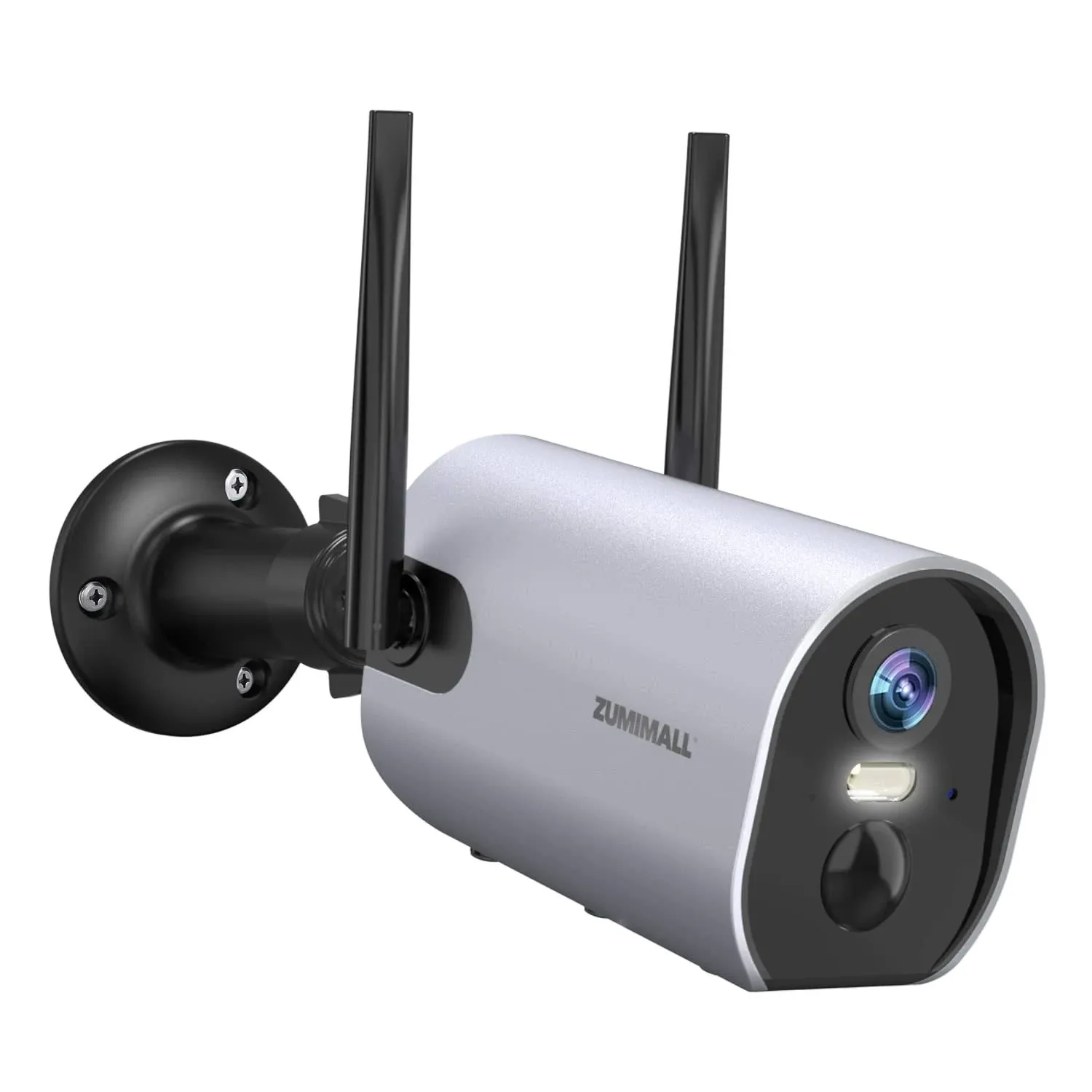 ZUMIMALL Wireless Outdoor WiFi Home Security Camera, Rechargeable Battery-Powered ...