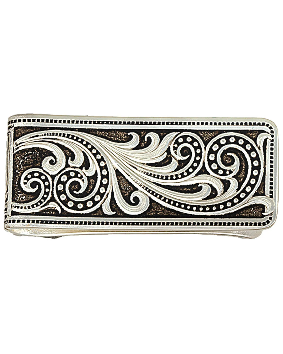 Montana Silversmiths Western Themed Money Clip, Made In USA