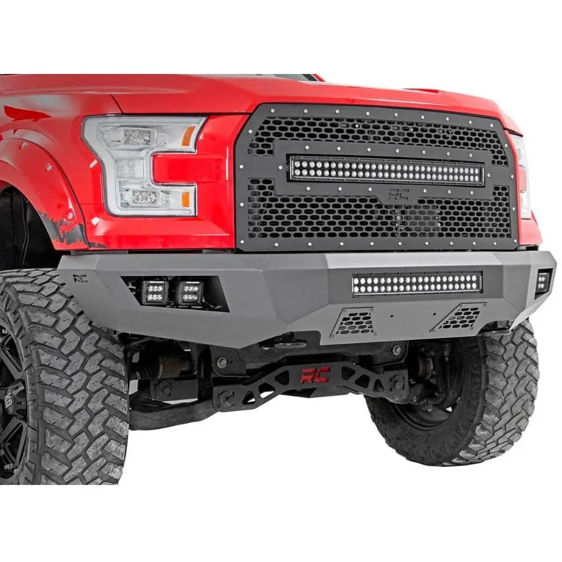 Rough Country Ford F150 Front LED Bumper