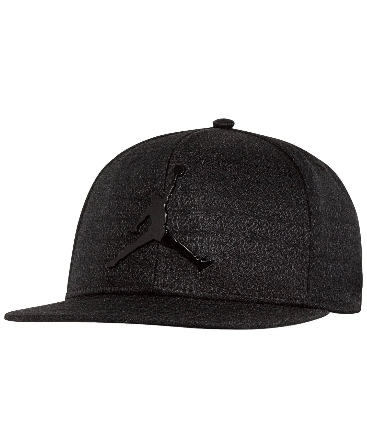 Youth Jordan Brand Black Jacquard Snapback Hat