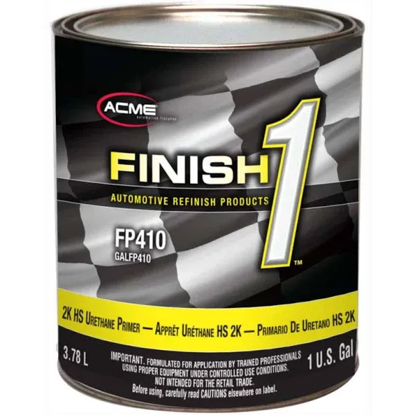 Acme Finish 1 FP410-1 High Build 2K HS Gray Urethane Primer (Gallon)