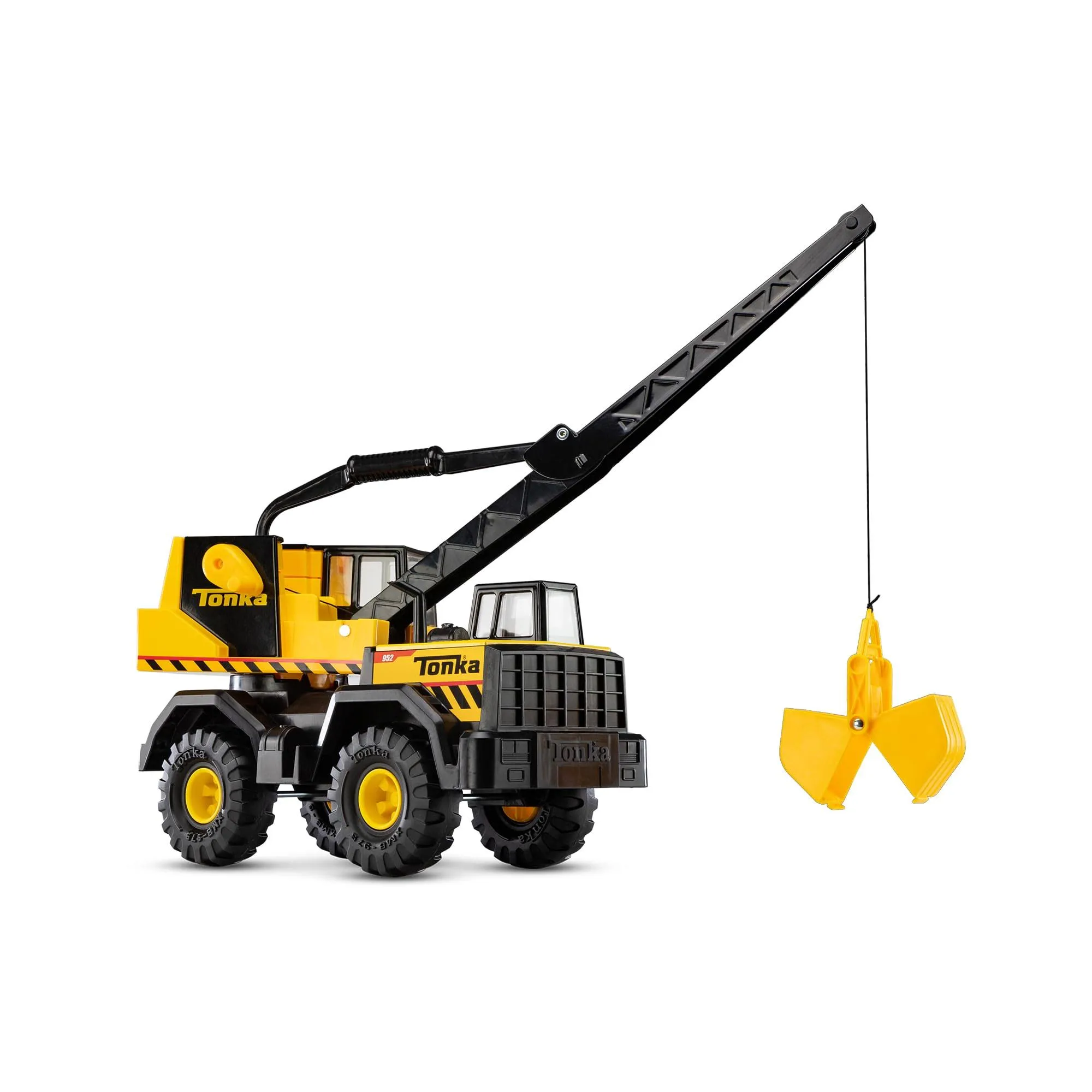 Tonka Steel Classics Mighty Crane - Made With Steel and Sturdy Plastic Big Co...