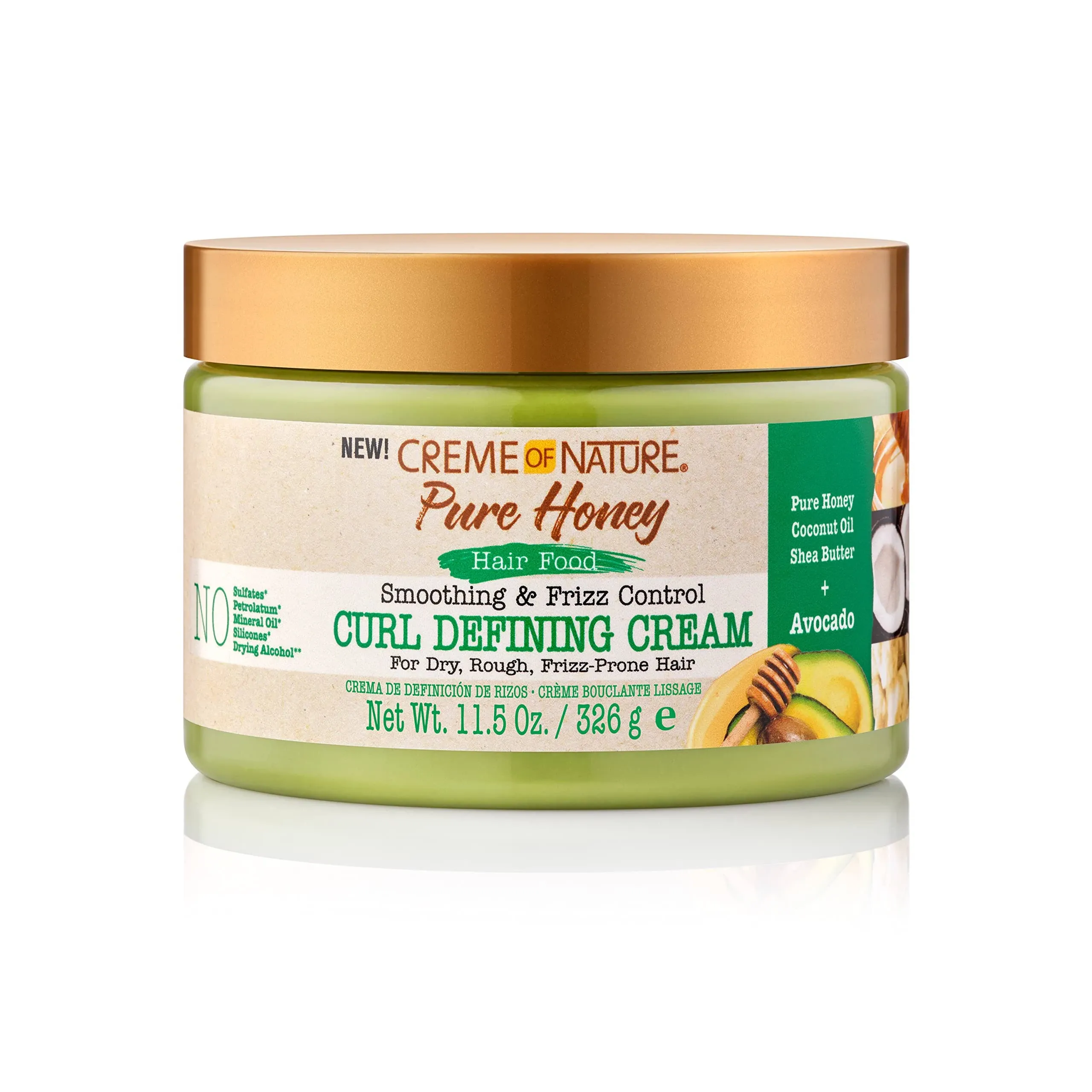 Creme of Nature Pure Honey Hair Food Curl Defining Cream