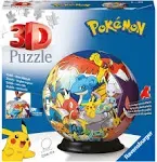 Ravensburger Pokemon 3D Jigsaw Puzzle Ball for Kids Age 6 Years Up - 72 Pieces