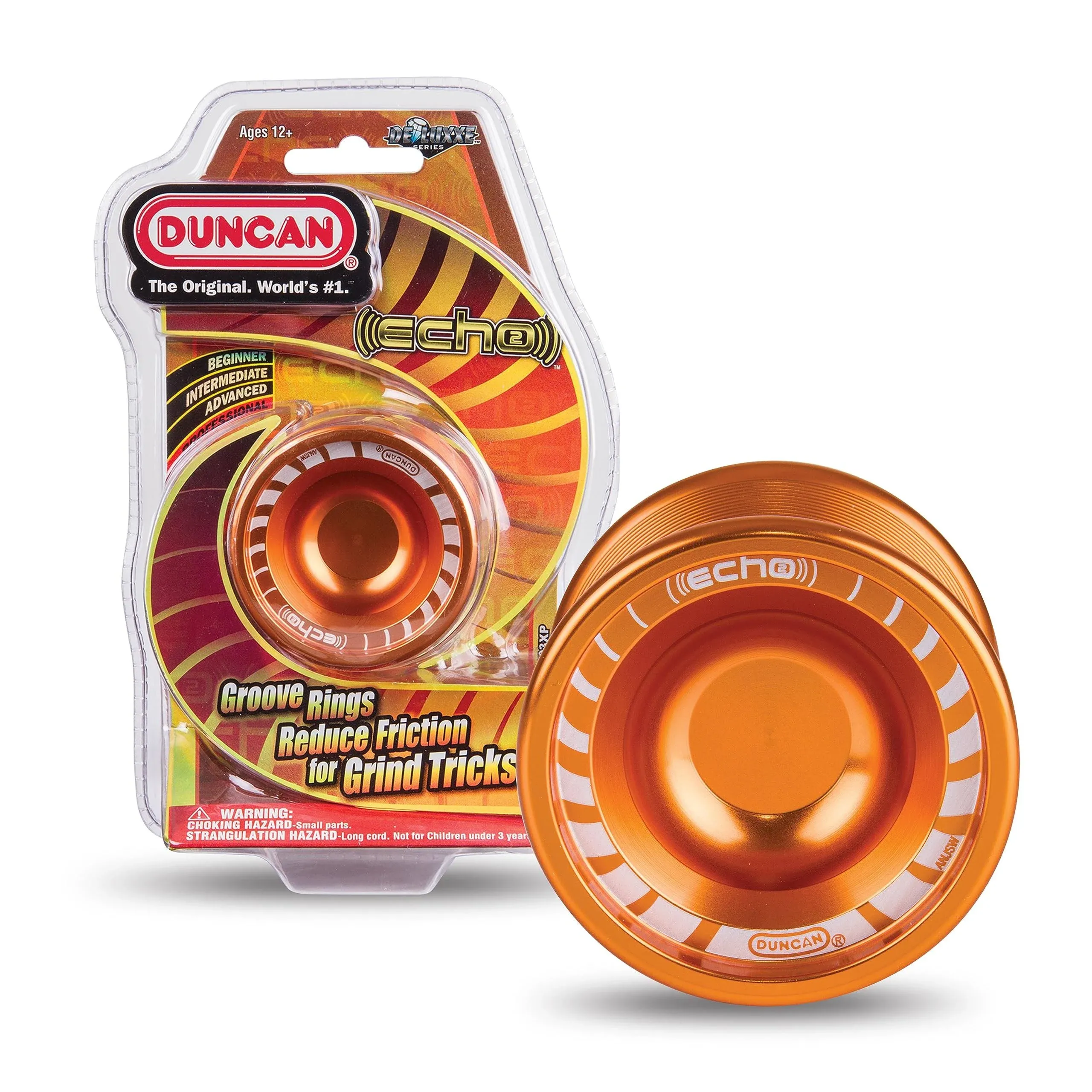 Duncan Toys Echo 2 Yo-Yo Copper, Unresponsive Pro Level Yo-Yo, Concave Bearing