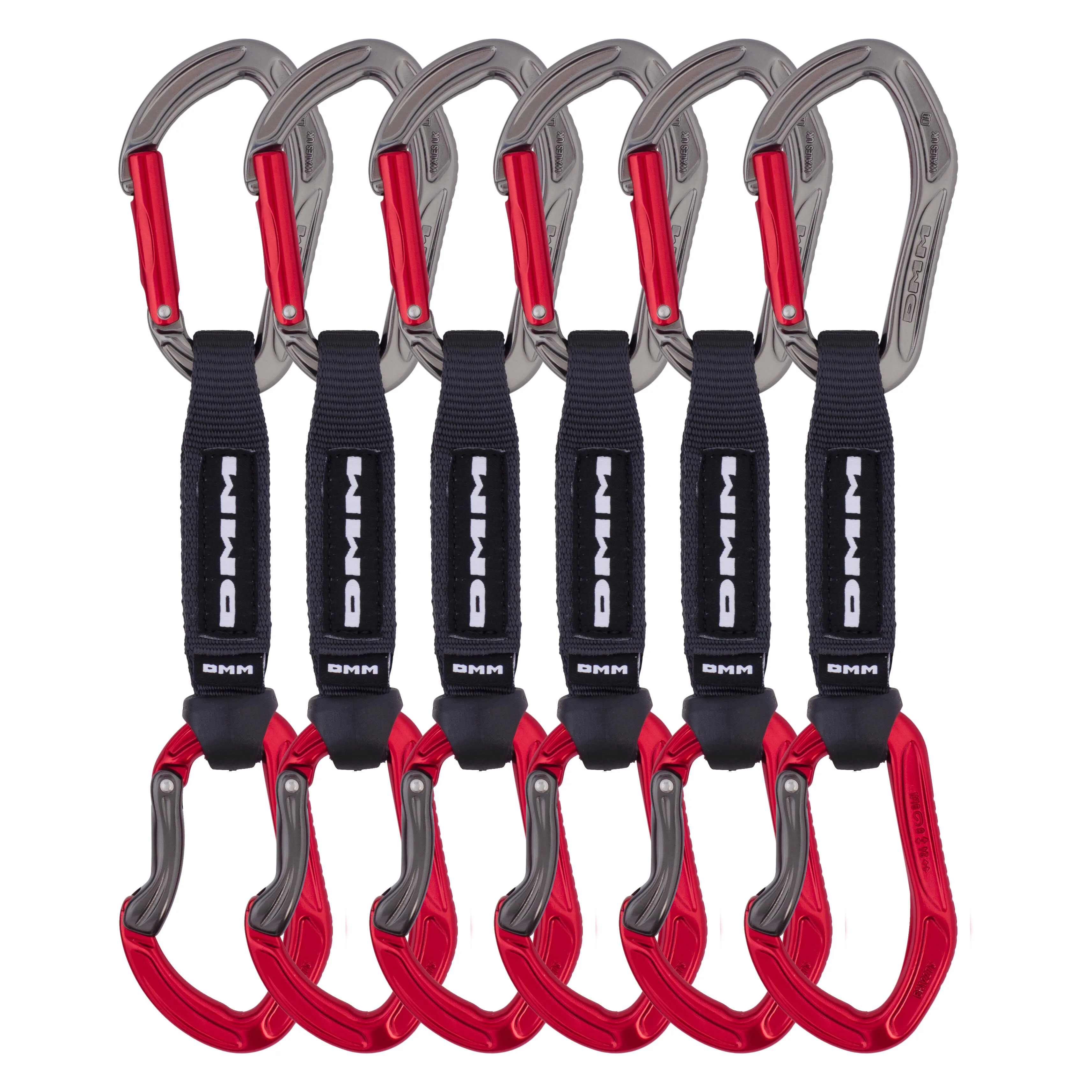 DMM - Alpha Sport Quickdraw - 6 Pack (12cm, Red)