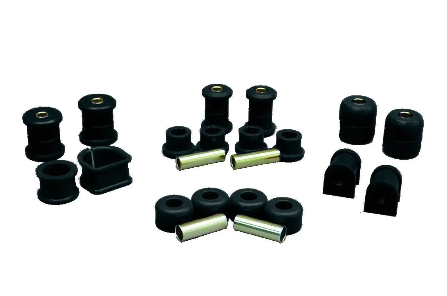 Prothane 18-2008-BL - 85-89 Toyota MR2 Total Kit Black