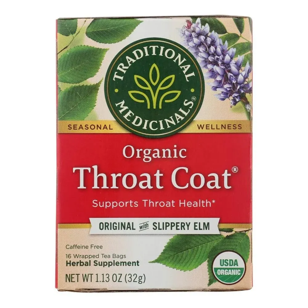 Traditional Medicinals Organic Throat Coat Tea