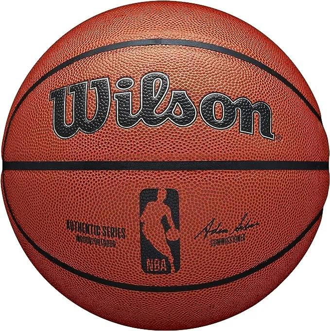 Wilson NBA Authentic Indoor/Outdoor 29.5" Basketball - Brown