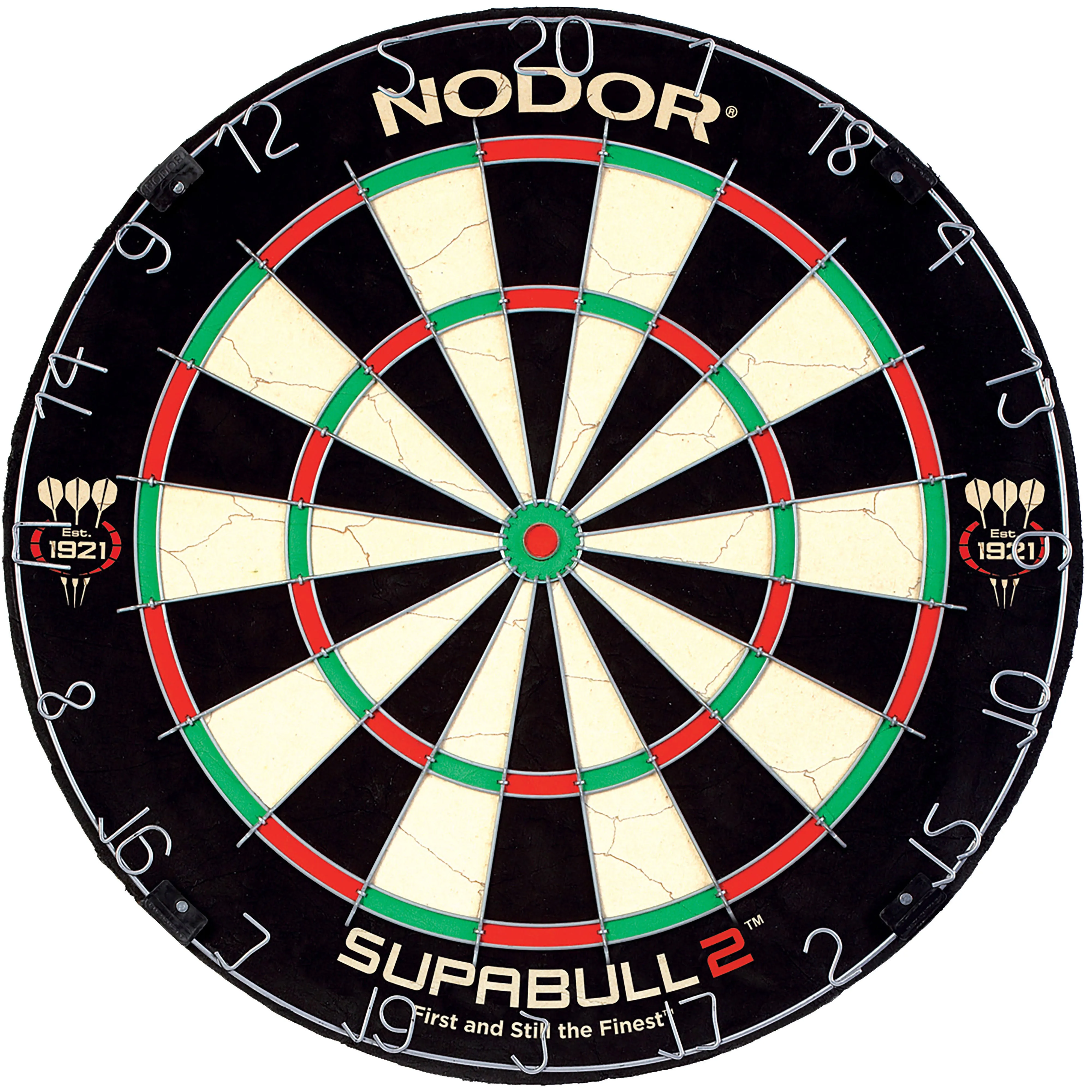 Nodor ND300 SupaBull2 18" x 2" Staple-Free Bristle Dartboard