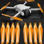 DJI Mini 3 Pro / 4 Pro Stealth Upgrade Propellers - X4 Orange