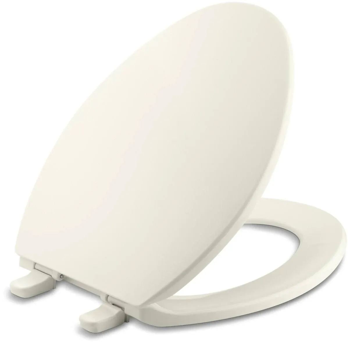 Kohler K-4774-96 Brevia with Quick-Release Hinges Elongated Toilet Seat Biscuit