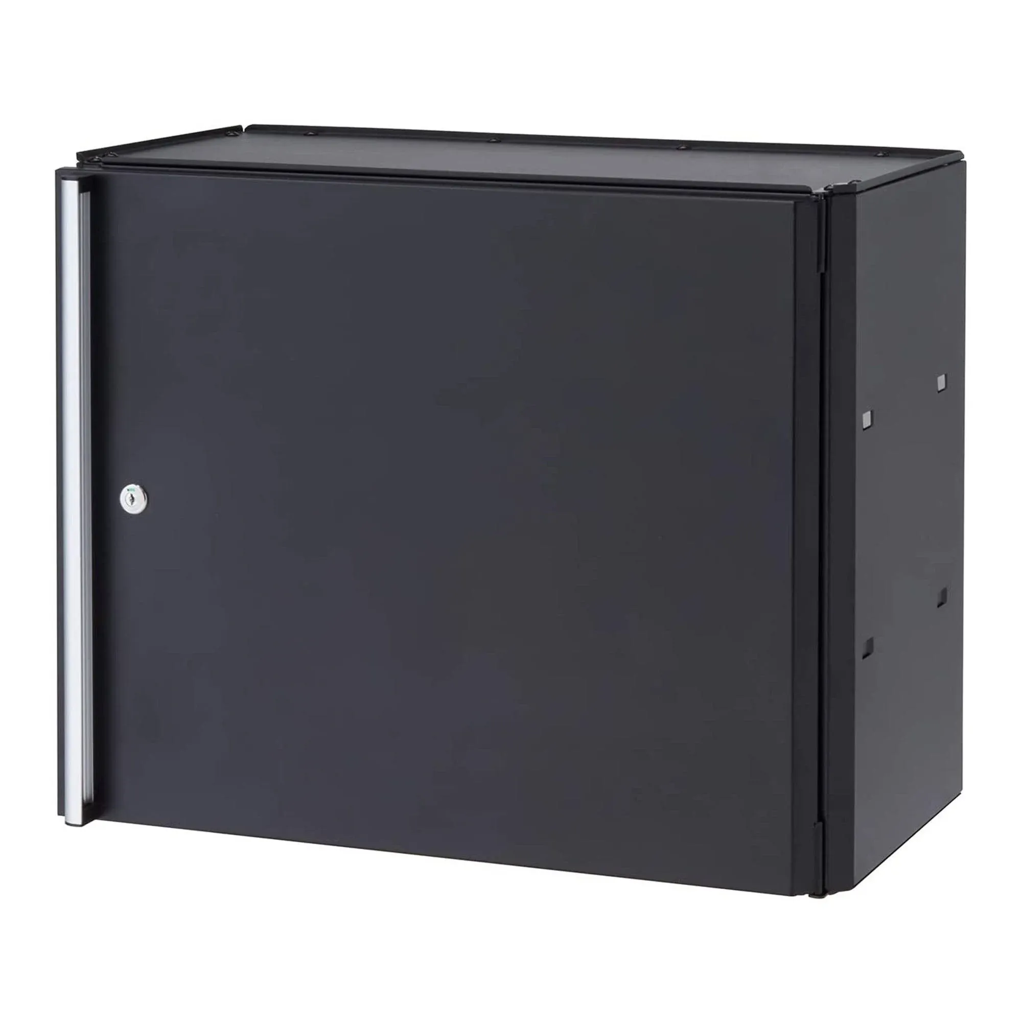 TRINITY Wall Garage Cabinet 24&#034; W x 19&#034; H x 12&#034; D 1-Shelf Steel Black Textured