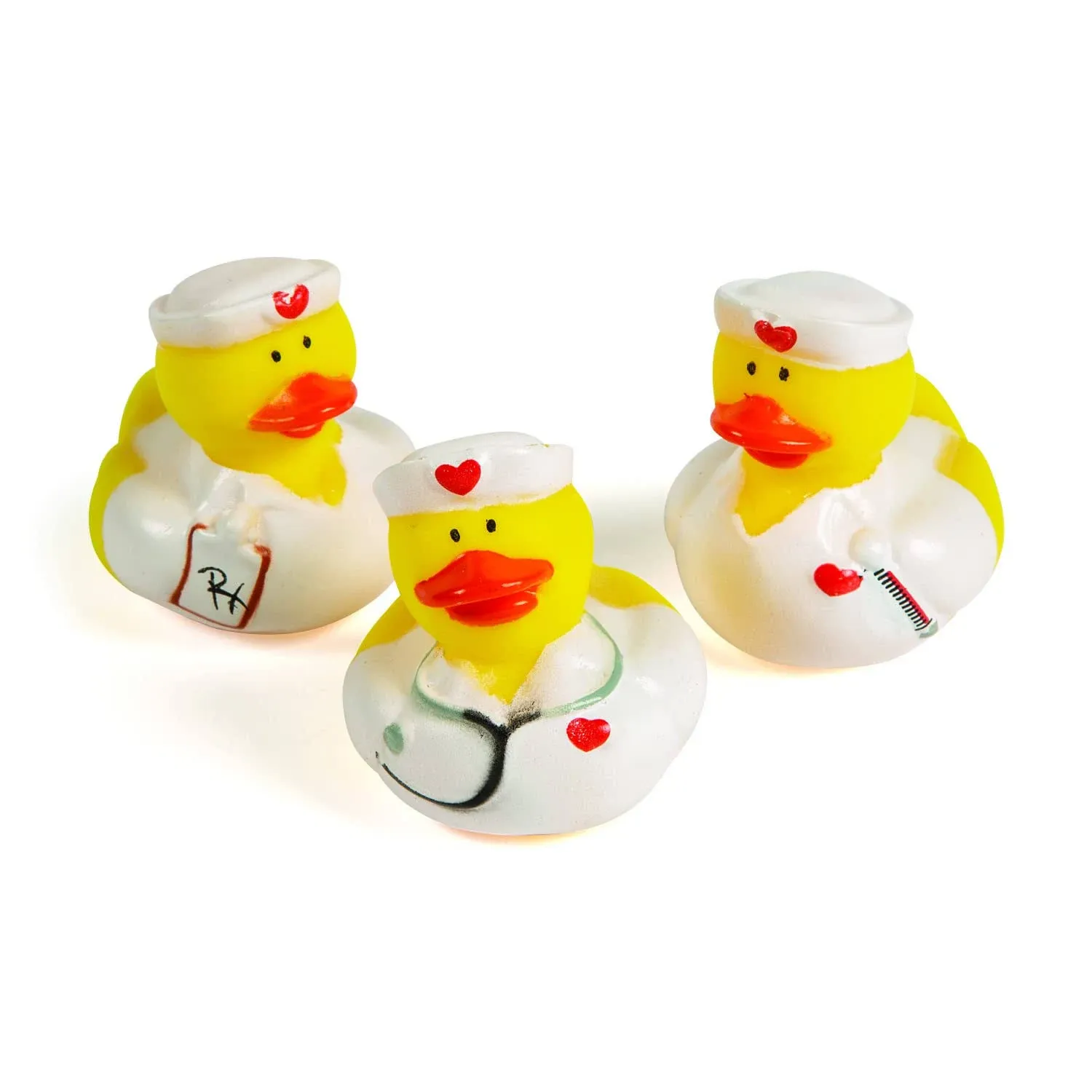 12ct Nurse Rubber Duckies