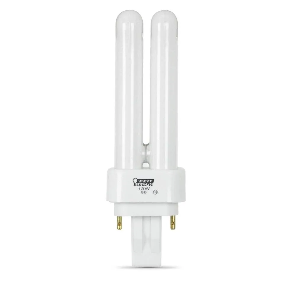 Feit Electric PLD13/41 Quad-Tube 2-Pin Compact Fluorescent Bulb, White