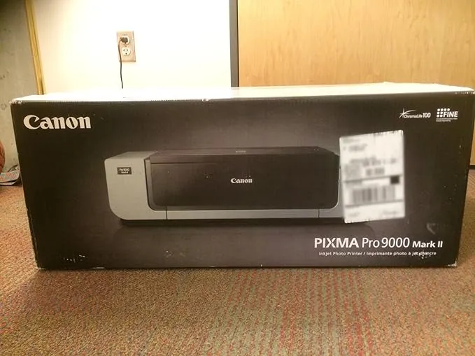 Canon PIXMA Pro9000 Mark II Inkjet Photo Printer, Windows & Macintosh - NIB