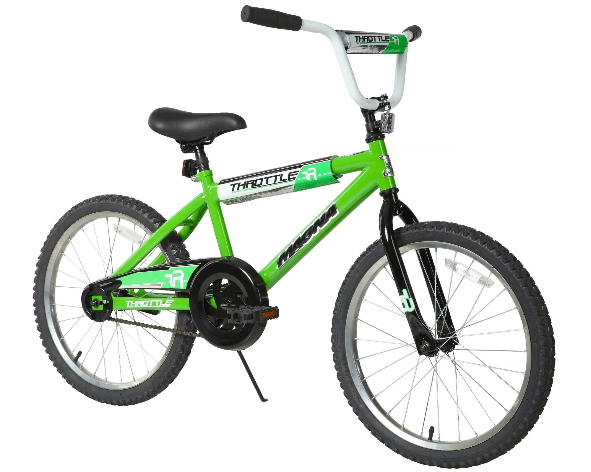 Magna Throttle 20 inch Children's Bike, Green