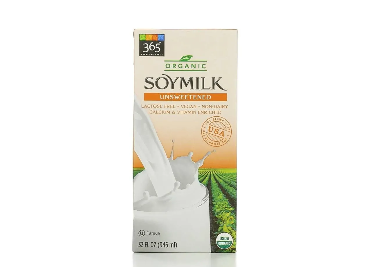 365 Everyday Value, Organic Soy Milk, Unsweetened, 32 fl oz