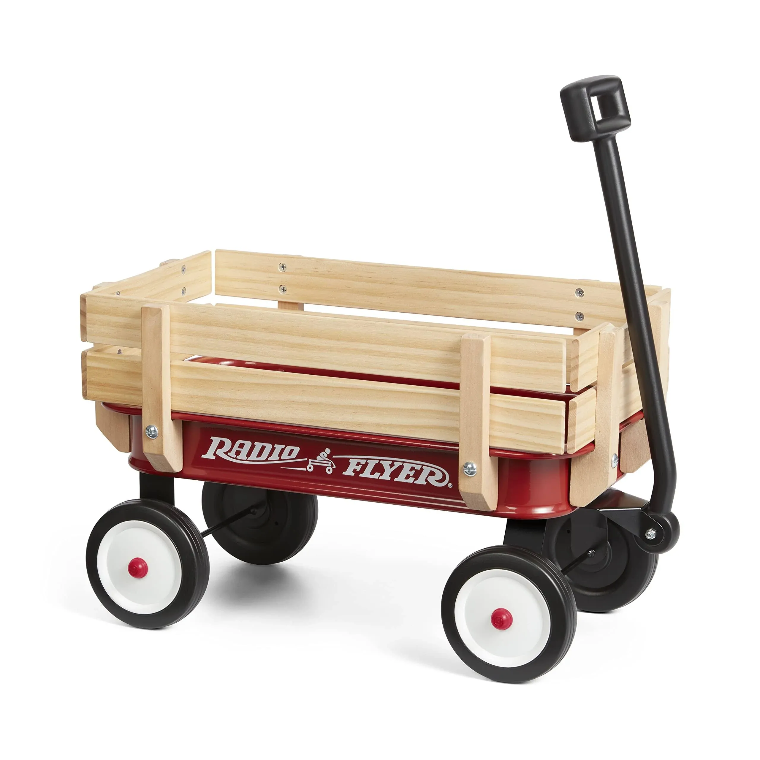 Radio Flyer W8Z My 1st Steel & Wood Wagon Toy, Brown Box