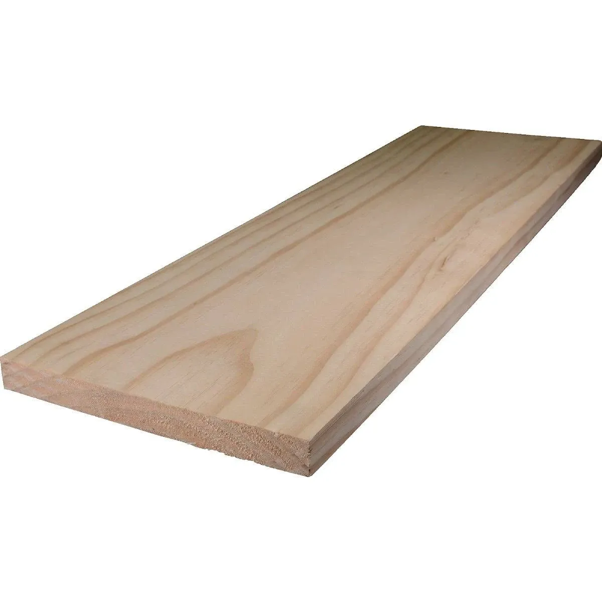 Sanded Common Board, 4 ft L Nominal, 8 in W Nominal, 1 in Thick Nominal